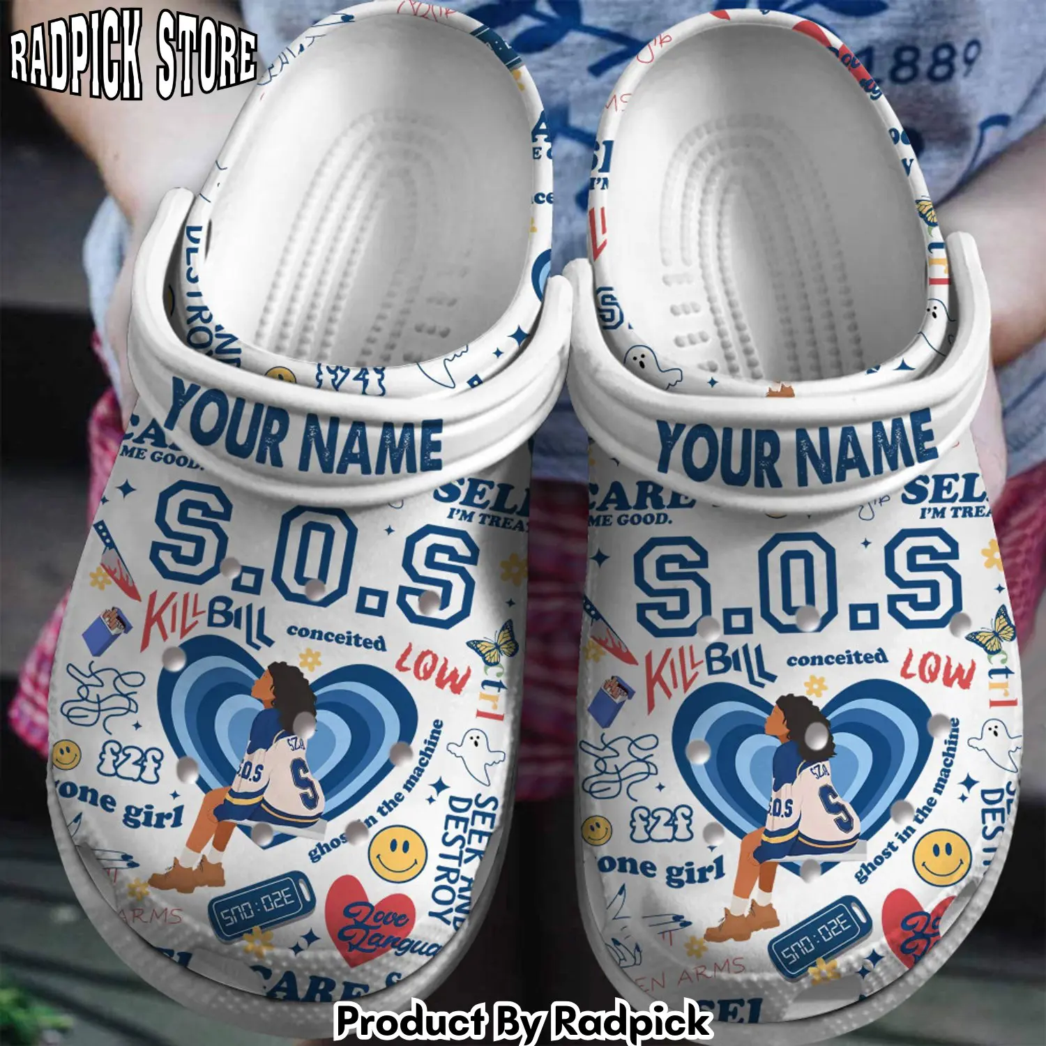 Radpick sza singer music clogs shoes comfortable for men women rp6521002
